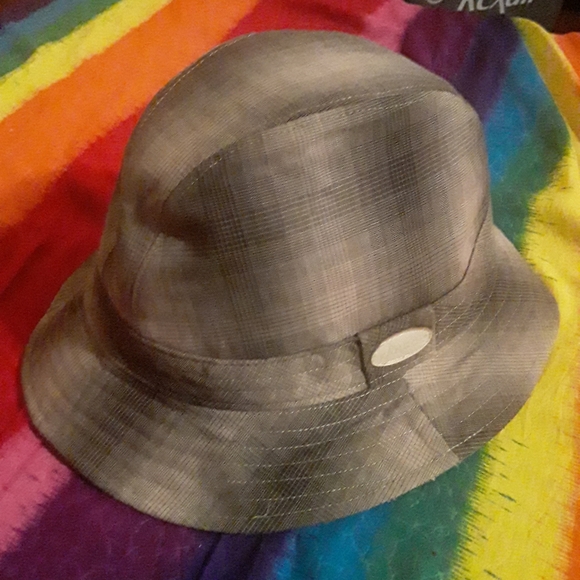 Kangol Unisex Medium Plaid Bucket Type Hat - Picture 4 of 14